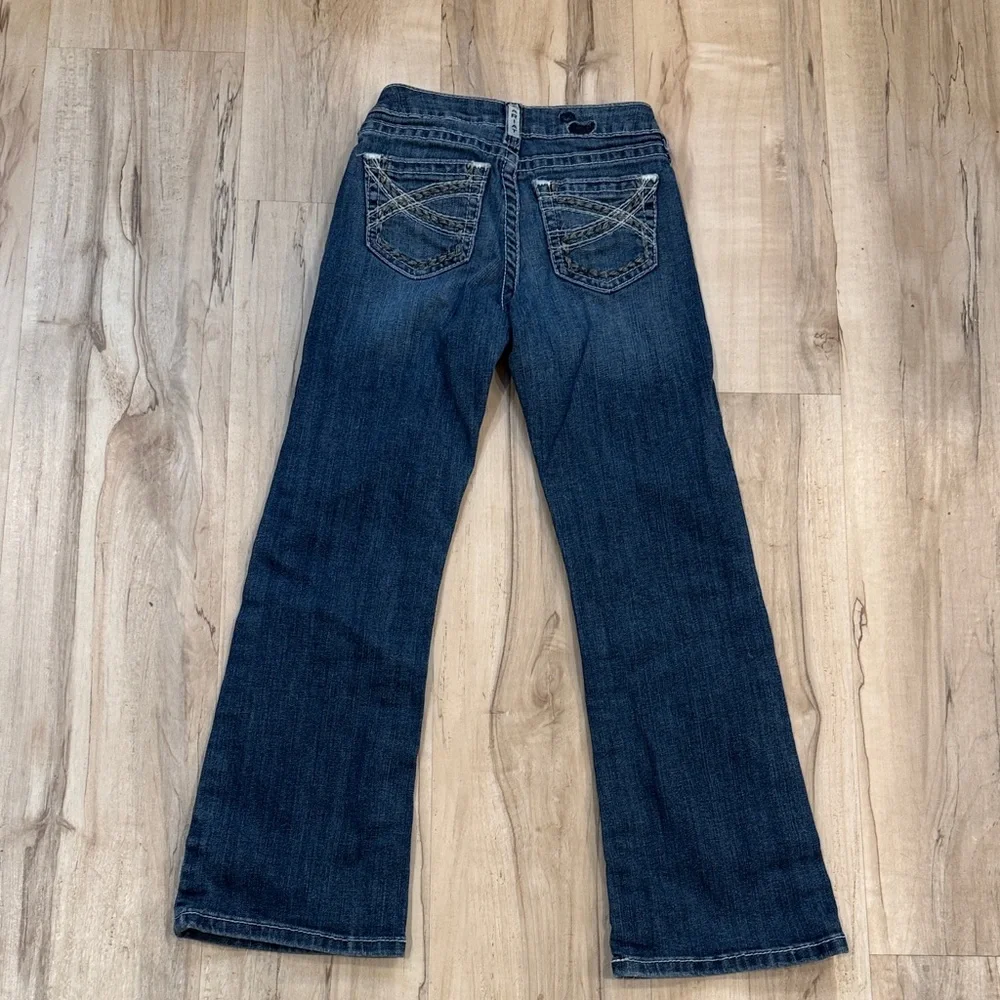 Ariat Girl’s Dark Blue Bootcut Jeans